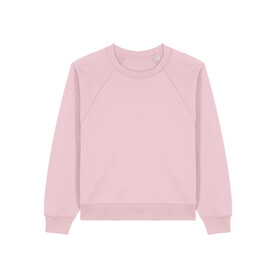 Stella Clara - Damen-Raglan-Sweatshirt - Cotton Pink - XXL bedrucken, Art.-Nr. STSW217C0052X