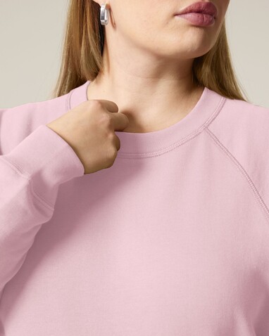 Stella Clara - Damen-Raglan-Sweatshirt - Cotton Pink - XXL bedrucken, Art.-Nr. STSW217C0052X