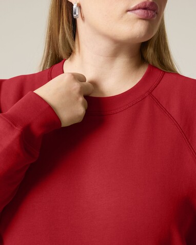 Stella Clara - Das Damen-Raglan-Rundhals-Sweatshirt - Red - L bedrucken, Art.-Nr. STSW217C0041L Stella Clara - Das Damen-Raglan-Rundhals-Sweatshirt - Red - L bedrucken, Art.-Nr. STSW217C0041L