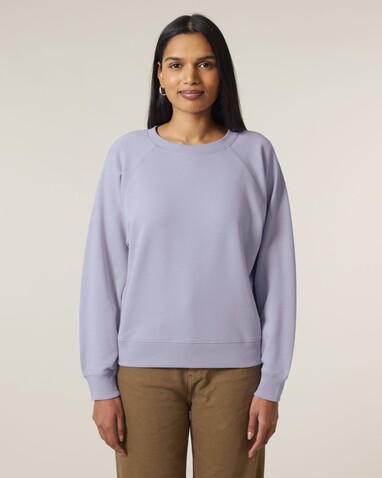 Stella Clara - Das Damen-Raglan-Rundhals-Sweatshirt - Lavender - XS bedrucken, Art.-Nr. STSW217C063XS Stella Clara - Das Damen-Raglan-Rundhals-Sweatshirt - Lavender - XS bedrucken, Art.-Nr. STSW217C063XS
