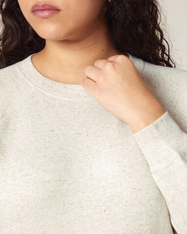 Stella Clara - Das Damen-Raglan-Rundhals-Sweatshirt - Eco Heather - M bedrucken, Art.-Nr. STSW217C1471M Stella Clara - Das Damen-Raglan-Rundhals-Sweatshirt - Eco Heather - M bedrucken, Art.-Nr. STSW217C1471M