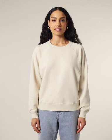 Stella Clara - Das Damen-Raglan-Rundhals-Sweatshirt - Natural Raw - XS bedrucken, Art.-Nr. STSW217C054XS