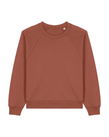Stella Clara - Das Damen-Raglan-Rundhals-Sweatshirt - Heritage Brown - XXL bedrucken, Art.-Nr. STSW217C7302X
