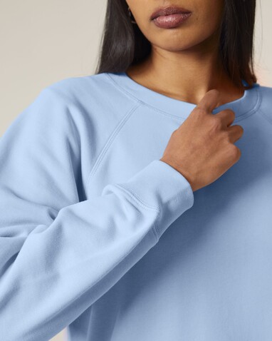 Stella Clara - Das Damen-Raglan-Rundhals-Sweatshirt - Blue Soul - XL bedrucken, Art.-Nr. STSW217C1491X Stella Clara - Das Damen-Raglan-Rundhals-Sweatshirt - Blue Soul - XL bedrucken, Art.-Nr. STSW217C1491X