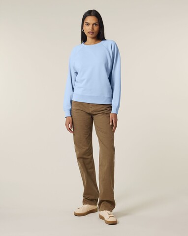 Stella Clara - Das Damen-Raglan-Rundhals-Sweatshirt - Blue Soul - XL bedrucken, Art.-Nr. STSW217C1491X Stella Clara - Das Damen-Raglan-Rundhals-Sweatshirt - Blue Soul - XL bedrucken, Art.-Nr. STSW217C1491X
