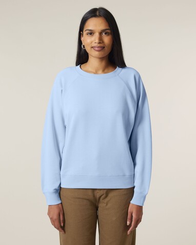 Stella Clara - Das Damen-Raglan-Rundhals-Sweatshirt - Blue Soul - XL bedrucken, Art.-Nr. STSW217C1491X Stella Clara - Das Damen-Raglan-Rundhals-Sweatshirt - Blue Soul - XL bedrucken, Art.-Nr. STSW217C1491X