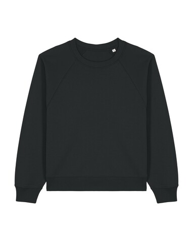 Stella Clara - Das Damen-Raglan-Rundhals-Sweatshirt - Black - XS bedrucken, Art.-Nr. STSW217C002XS Stella Clara - Das Damen-Raglan-Rundhals-Sweatshirt - Black - XS bedrucken, Art.-Nr. STSW217C002XS