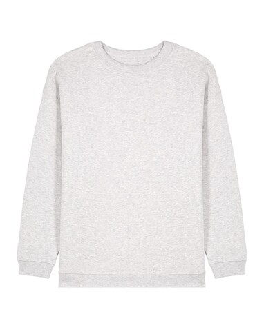 Stella Paloma - Das Oversized Damen-Rundhals-Sweatshirt - Cool Heather Grey - L bedrucken, Art.-Nr. STSW218C1461L Stella Paloma - Das Oversized Damen-Rundhals-Sweatshirt - Cool Heather Grey - L bedrucken, Art.-Nr. STSW218C1461L