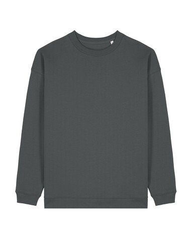Stella Paloma - Das Oversized Damen-Rundhals-Sweatshirt - Anthracite - M bedrucken, Art.-Nr. STSW218C2531M Stella Paloma - Das Oversized Damen-Rundhals-Sweatshirt - Anthracite - M bedrucken, Art.-Nr. STSW218C2531M