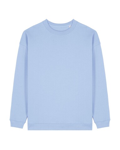 Stella Paloma - Das Oversized Damen-Rundhals-Sweatshirt - Blue Soul - S bedrucken, Art.-Nr. STSW218C1491S Stella Paloma - Das Oversized Damen-Rundhals-Sweatshirt - Blue Soul - S bedrucken, Art.-Nr. STSW218C1491S