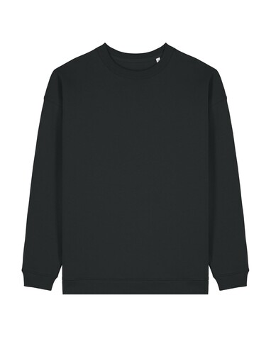 Stella Paloma - Das Oversized Damen-Rundhals-Sweatshirt - Black - S bedrucken, Art.-Nr. STSW218C0021S