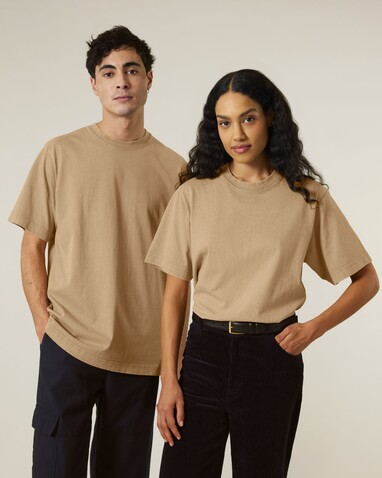 Freestyler Vintage - Das schwere Garment-Dyed Unisex-T-Shirt - G. Dyed Latte - M bedrucken, Art.-Nr. STTU073C7331M Freestyler Vintage - Das schwere Garment-Dyed Unisex-T-Shirt - G. Dyed Latte - M bedrucken, Art.-Nr. STTU073C7331M