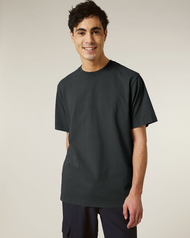 Freestyler Vintage - Das schwere Garment-Dyed Unisex-T-Shirt - G. Dyed Black Rock - S bedrucken, Art.-Nr. STTU073C1401S
