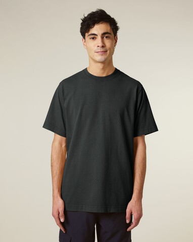 Freestyler Vintage - Das schwere Garment-Dyed Unisex-T-Shirt - G. Dyed Black Rock - S bedrucken, Art.-Nr. STTU073C1401S