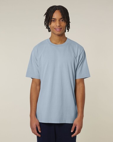 Freestyler Vintage - Das schwere Garment-Dyed Unisex-T-Shirt - G. Dyed Blue Stone - 3XL bedrucken, Art.-Nr. STTU073C7323X
