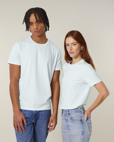Crafter - Das Unisex-T-Shirt - Blue Ice - S bedrucken, Art.-Nr. STTU170C7281S