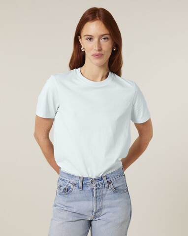 Crafter - Das Unisex-T-Shirt - Blue Ice - S bedrucken, Art.-Nr. STTU170C7281S