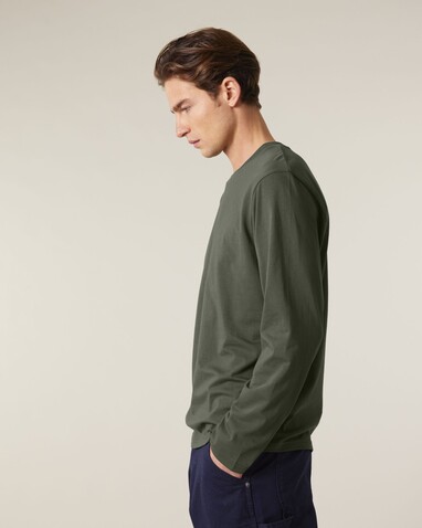 Creator 2.0 Long Sleeve - Das Iconic Langarm-Unisex-T-Shirt - Khaki - XXS bedrucken, Art.-Nr. STTU199C2232S