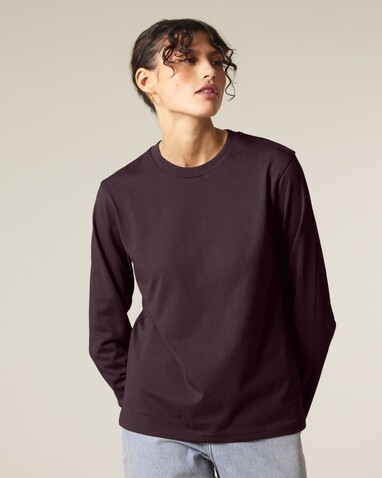 Creator 2.0 Long Sleeve - Das Iconic Langarm-Unisex-T-Shirt - Red Brown - XXL bedrucken, Art.-Nr. STTU199C1162X