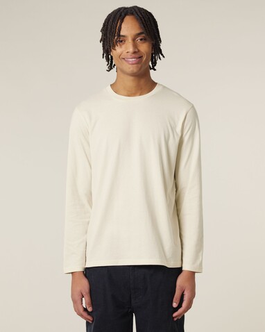 Creator 2.0 Long Sleeve - Das Iconic Langarm-Unisex-T-Shirt - Natural Raw - S bedrucken, Art.-Nr. STTU199C0541S