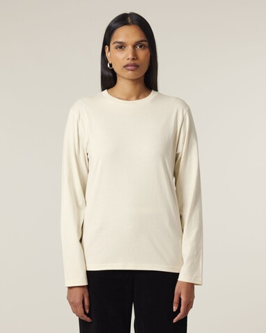 Creator 2.0 Long Sleeve - Das Iconic Langarm-Unisex-T-Shirt - Natural Raw - 4XL bedrucken, Art.-Nr. STTU199C0544X