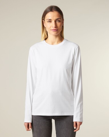 Creator 2.0 Long Sleeve - Das Iconic Langarm-Unisex-T-Shirt - White - 4XL bedrucken, Art.-Nr. STTU199C0014X