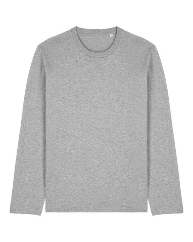 Creator 2.0 Long Sleeve - Das Iconic Langarm-Unisex-T-Shirt - Heather Grey - XS bedrucken, Art.-Nr. STTU199C250XS