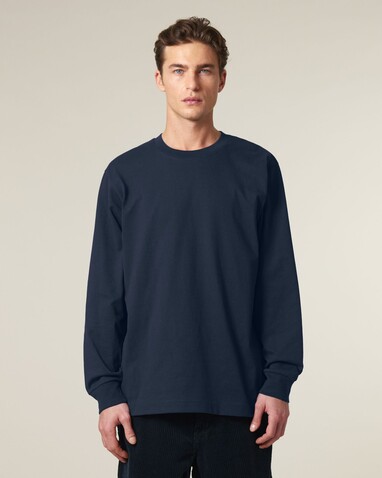 Freestyler Long Sleeve - French Navy - 3XL bedrucken, Art.-Nr. STTU200C7273X