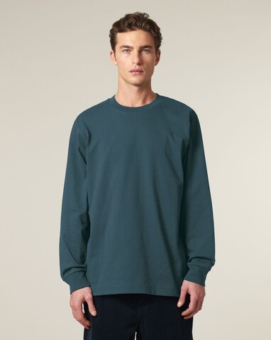 Freestyler Long Sleeve - Das schwere Langarm-Unisex-T-Shirt - Stargazer - XXL bedrucken, Art.-Nr. STTU200C7022X