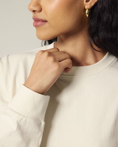 Freestyler Long Sleeve - Natural Raw - M bedrucken, Art.-Nr. STTU200C0541M
