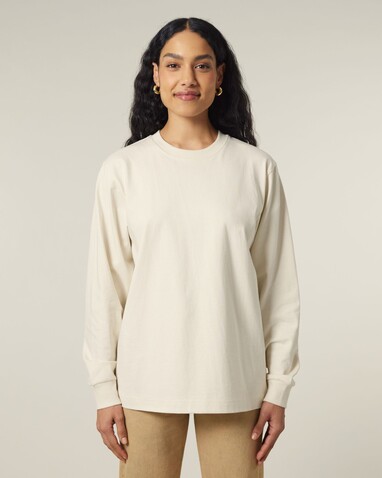 Freestyler Long Sleeve - Natural Raw - M bedrucken, Art.-Nr. STTU200C0541M