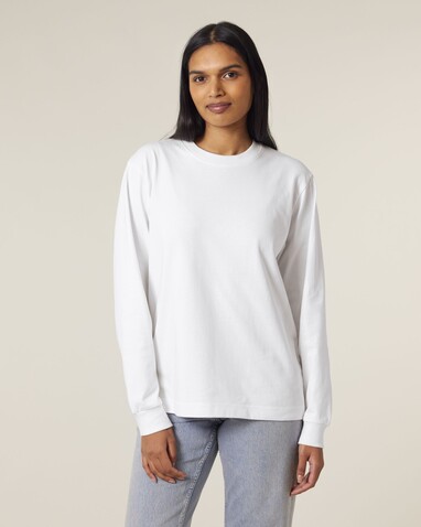 Freestyler Long Sleeve - White - XXL bedrucken, Art.-Nr. STTU200C0012X