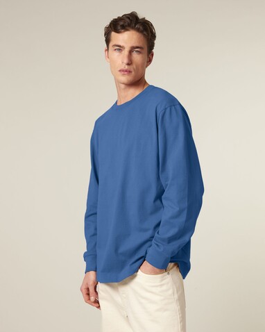 Freestyler Long Sleeve - Das schwere Langarm-Unisex-T-Shirt - Mindful Blue - L bedrucken, Art.-Nr. STTU200C7291L Freestyler Long Sleeve - Das schwere Langarm-Unisex-T-Shirt - Mindful Blue - L bedrucken, Art.-Nr. STTU200C7291L