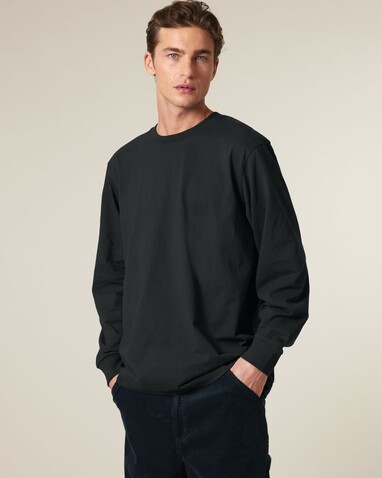 Freestyler Long Sleeve - Black - XL bedrucken, Art.-Nr. STTU200C0021X