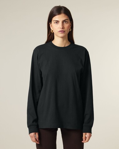 Freestyler Long Sleeve - Das schwere Langarm-Unisex-T-Shirt - Black - 3XL bedrucken, Art.-Nr. STTU200C0023X