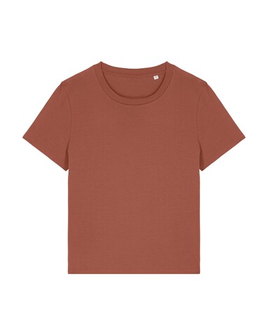 Stella Muser - Das Iconic Damen-T-Shirt - Heritage Brown - S bedrucken, Art.-Nr. STTW172C7301S