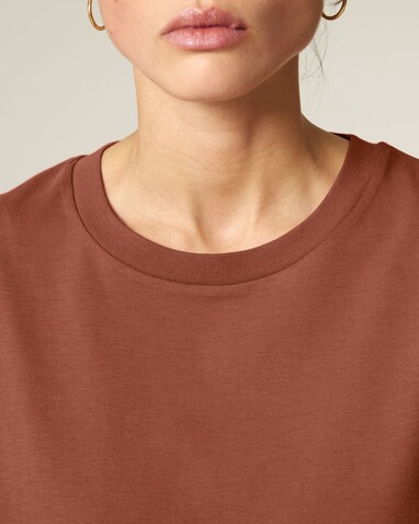 Stella Muser - Das Iconic Damen-T-Shirt - Heritage Brown - XL bedrucken, Art.-Nr. STTW172C7301X