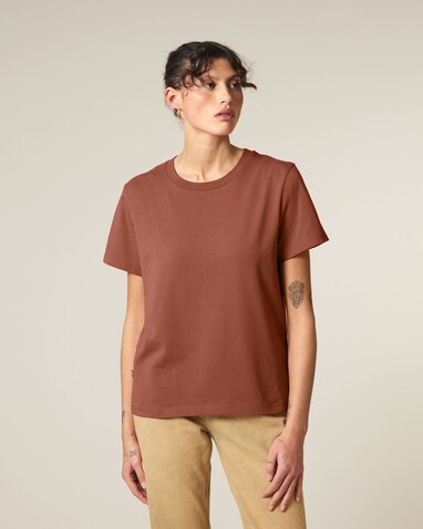 Stella Muser - Das Iconic Damen-T-Shirt - Heritage Brown - XS bedrucken, Art.-Nr. STTW172C730XS