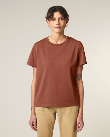 Stella Muser - Das Iconic Damen-T-Shirt - Heritage Brown - XS bedrucken, Art.-Nr. STTW172C730XS