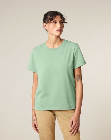 Stella Muser - Das Iconic Damen-T-Shirt - Misty Jade - XS bedrucken, Art.-Nr. STTW172C735XS