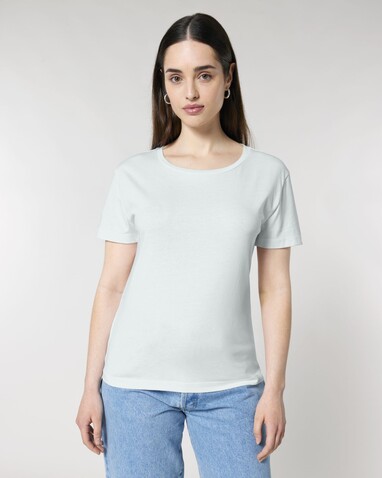 Stella Serena - Das Damen-T-Shirt mit weitem Rundhalsausschnitt - Blue Ice - XXL bedrucken, Art.-Nr. STTW173C7282X