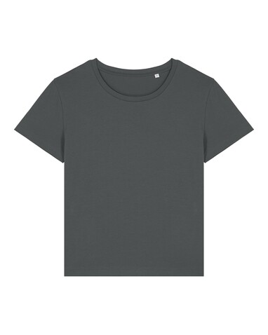Stella Serena - Das Damen-T-Shirt mit weitem Rundhalsausschnitt - Anthracite - XXL bedrucken, Art.-Nr. STTW173C2532X Stella Serena - Das Damen-T-Shirt mit weitem Rundhalsausschnitt - Anthracite - XXL bedrucken, Art.-Nr. STTW173C2532X