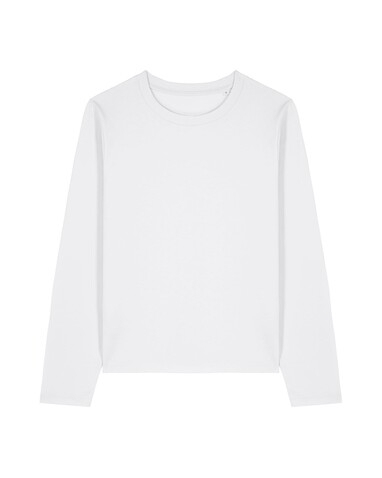 Stella Muser Long Sleeve - Das Iconic Langarm-Damen-T-Shirt - White - M bedrucken, Art.-Nr. STTW219C0011M