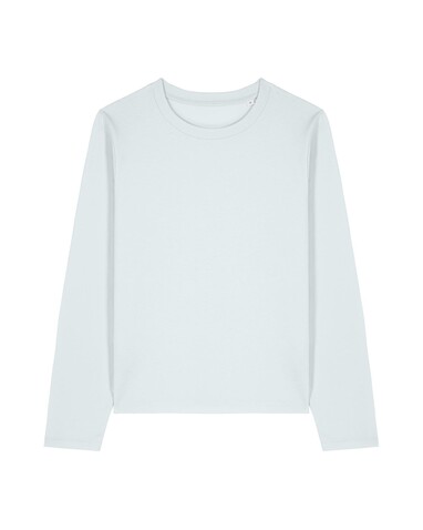 Stella Muser Long Sleeve - Das Iconic Langarm-Damen-T-Shirt - Blue Ice - XL bedrucken, Art.-Nr. STTW219C7281X