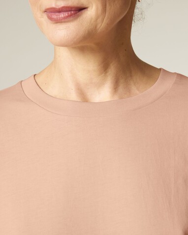 Stella Muser Long Sleeve - Das Iconic Langarm-Damen-T-Shirt - Fraiche Peche - M bedrucken, Art.-Nr. STTW219C1011M
