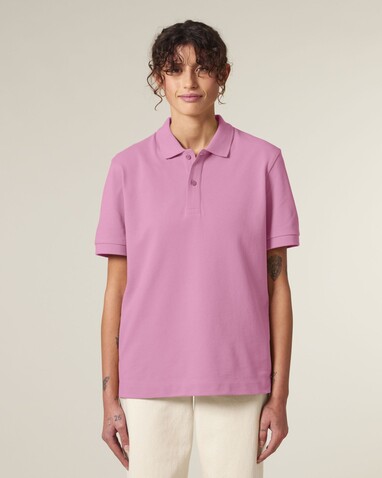Prepster 2.0 - Das Unisex-Polo - Bubble Pink - S bedrucken, Art.-Nr. STPU222C1291S