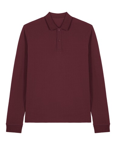 Prepster 2.0 Long Sleeve - Das Langarm-Unisex-Polo - Burgundy - XXS bedrucken, Art.-Nr. STPU223C2442S Prepster 2.0 Long Sleeve - Das Langarm-Unisex-Polo - Burgundy - XXS bedrucken, Art.-Nr. STPU223C2442S