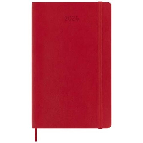 Moleskine Softcover 12 Monate Wochenkalender L, scharlachrot bedrucken, Art.-Nr. 10793821