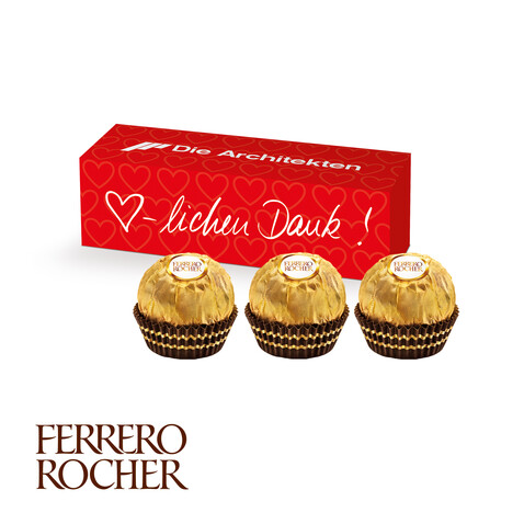 FERRERO ROCHER, 3er bedrucken, Art.-Nr. 91025