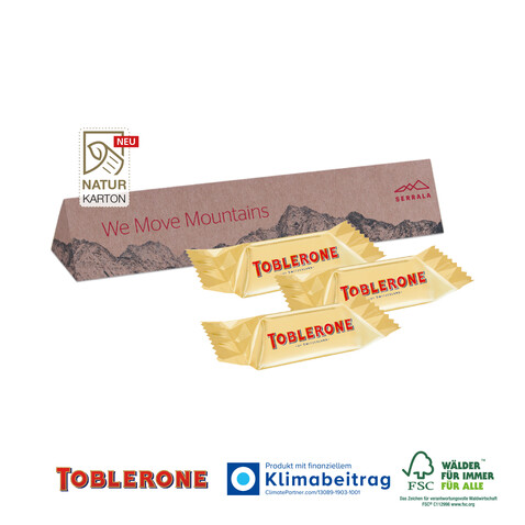 TOBLERONE Mini, 3er, Milch bedrucken, Art.-Nr. 91544